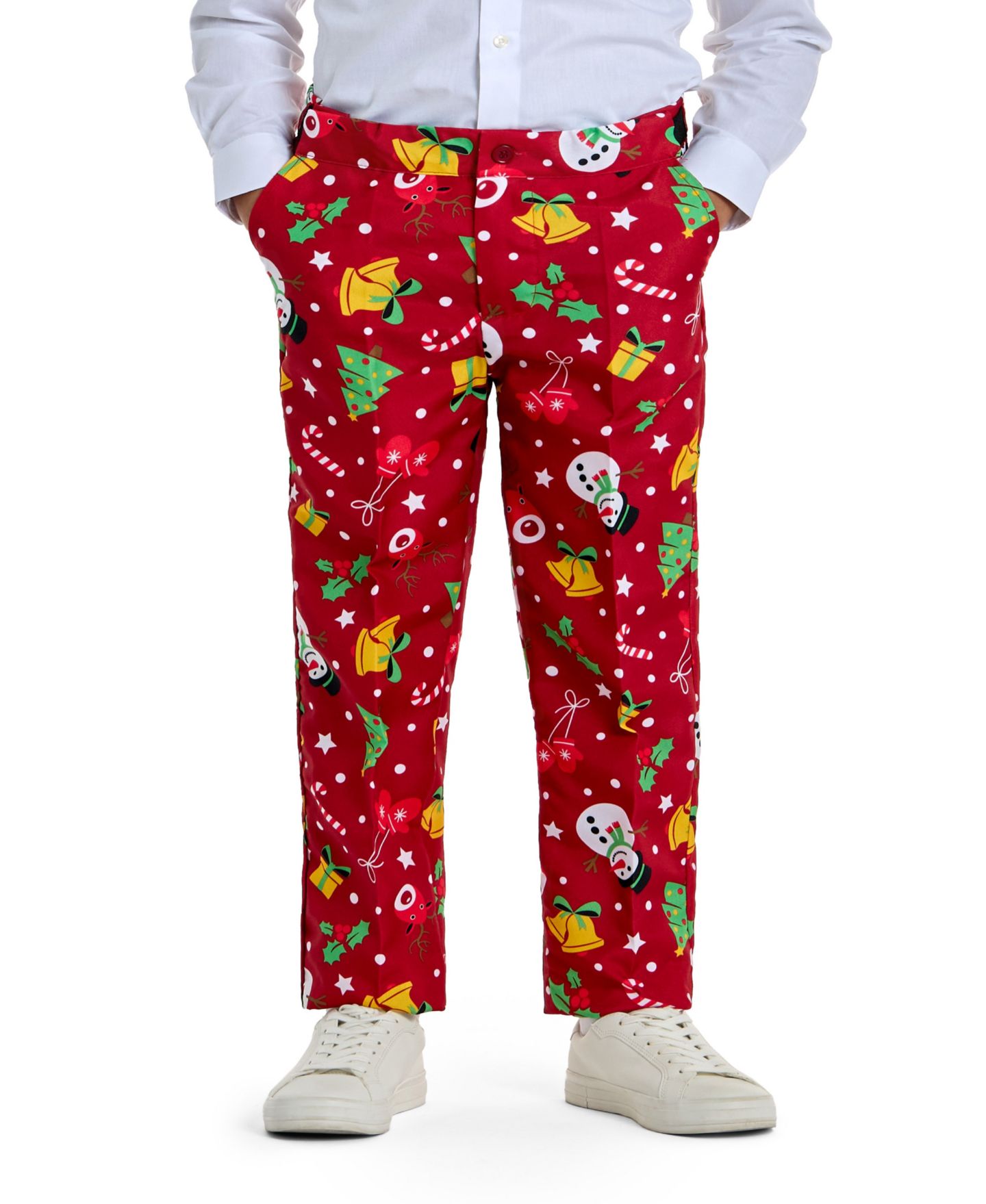 Пиджак Suitmeister Icons Christmas Light Up Suit Including Blazer, Pants and Clip-On-Tie для мальчиков — фото 4