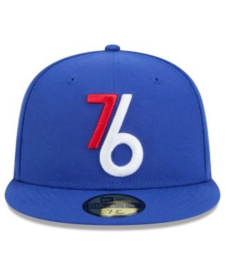 Men's Royal Philadelphia 76ers 2024/25 City Edition Alternate 59FIFTY Fitted Hat