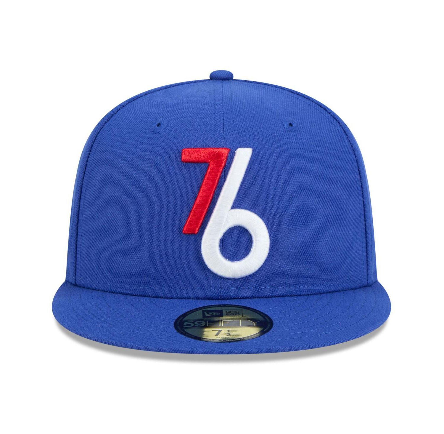Men's Royal Philadelphia 76ers 2024/25 City Edition Alternate 59FIFTY Fitted Hat