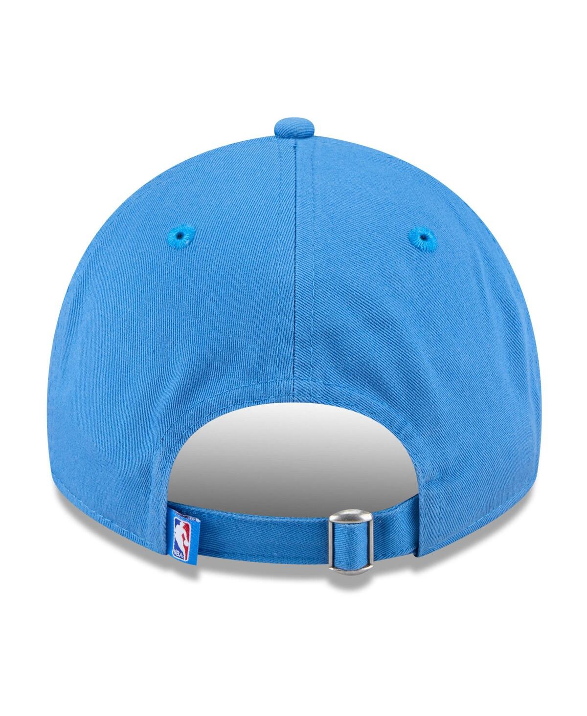 New Era Men's Blue Milwaukee Bucks 2024/25 City Edition 9twenty Adjustable Hat In Blue