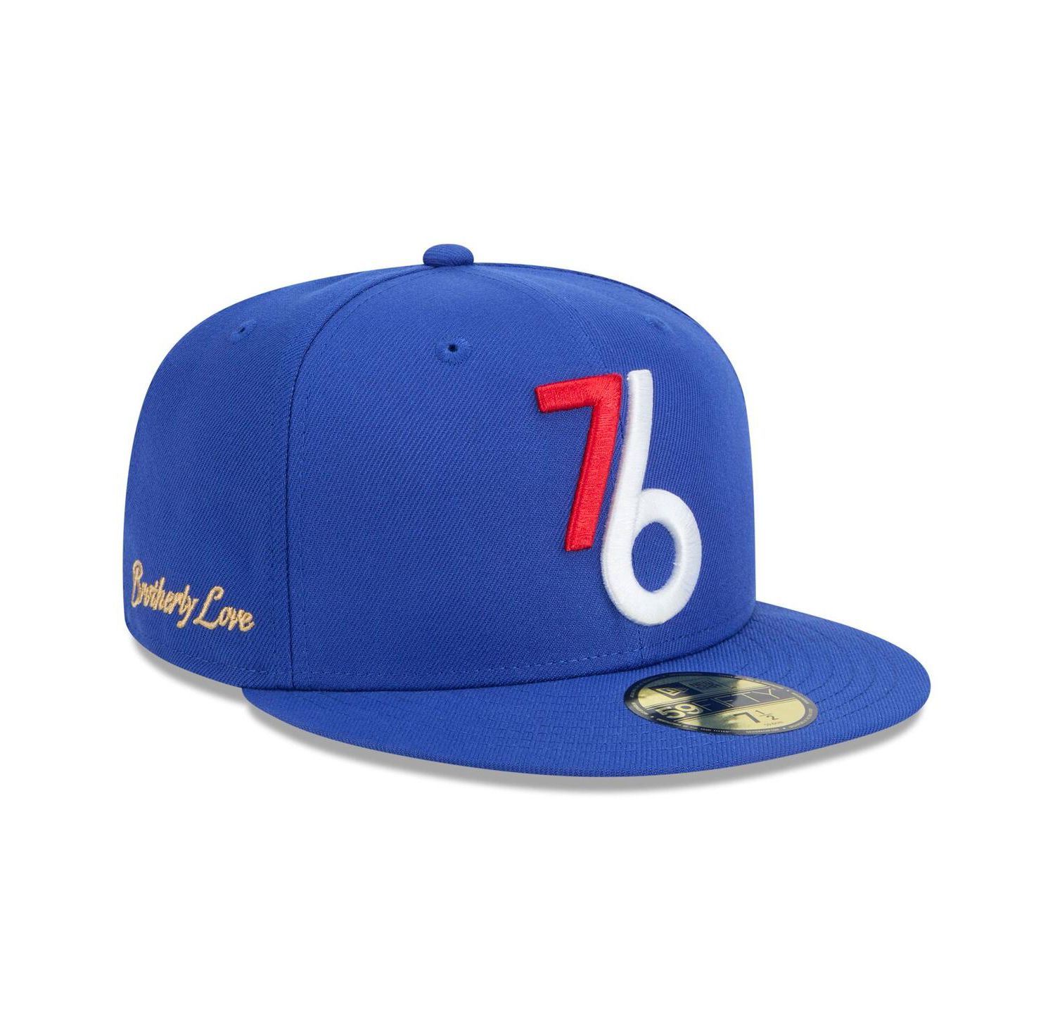 Men's Royal Philadelphia 76ers 2024/25 City Edition Alternate 59FIFTY Fitted Hat