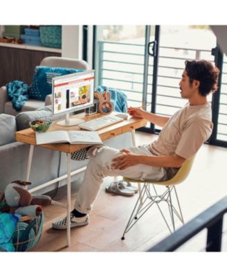 Essential 21.5" Daily All-in-One Intel Celeron J4025 4GB RAM Intel UHD Graphics 128GB SSD Storage Windows 11 Home FHD 60Hz