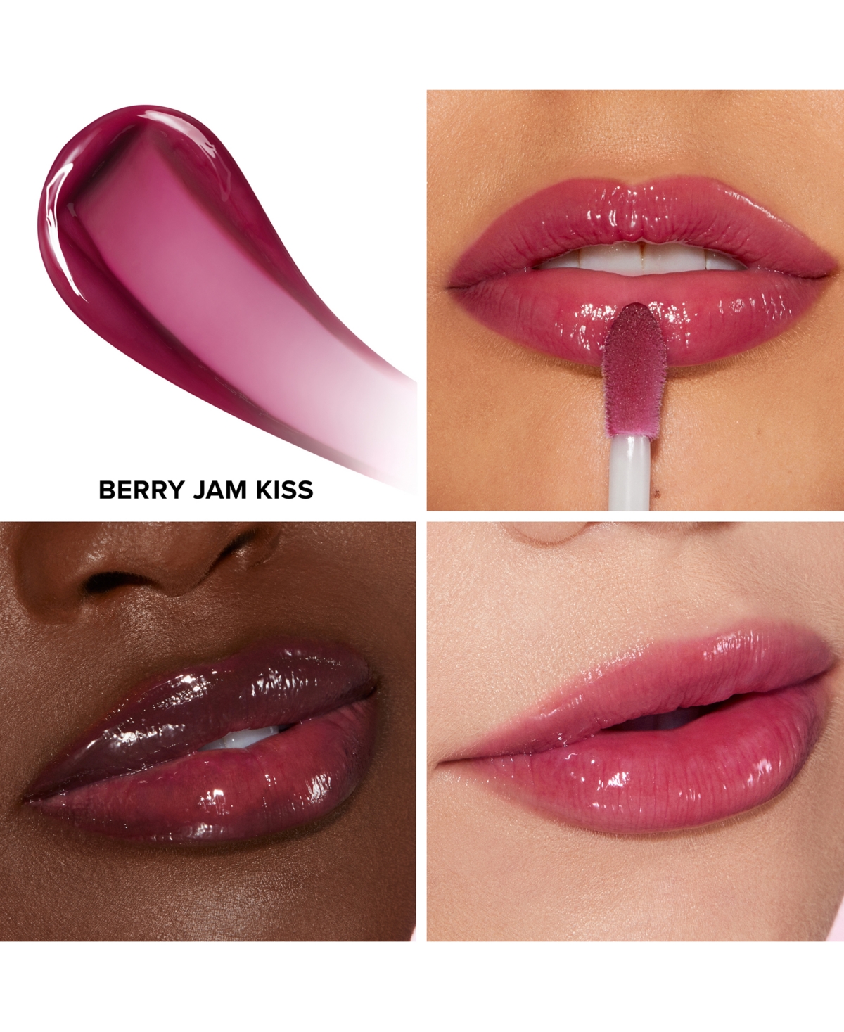 Too Faced Pillow Balm Hydrating Lip Treatment Lip Balm Berry Jam Kiss 0.2 oz / 5.9 ml In Berry Jam Kiss