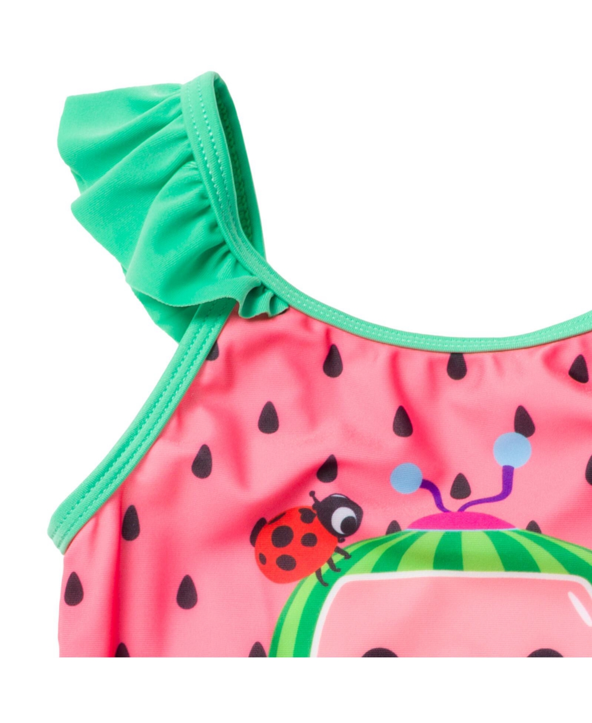 CoComelon Baby Girls Tomtom Yoyo Jj One Piece Bathing Suit
