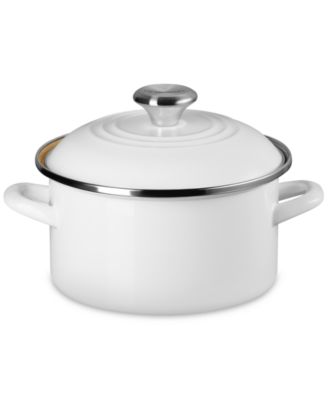 Enamel On Steel Petite Stockpot 3.8 Qt.