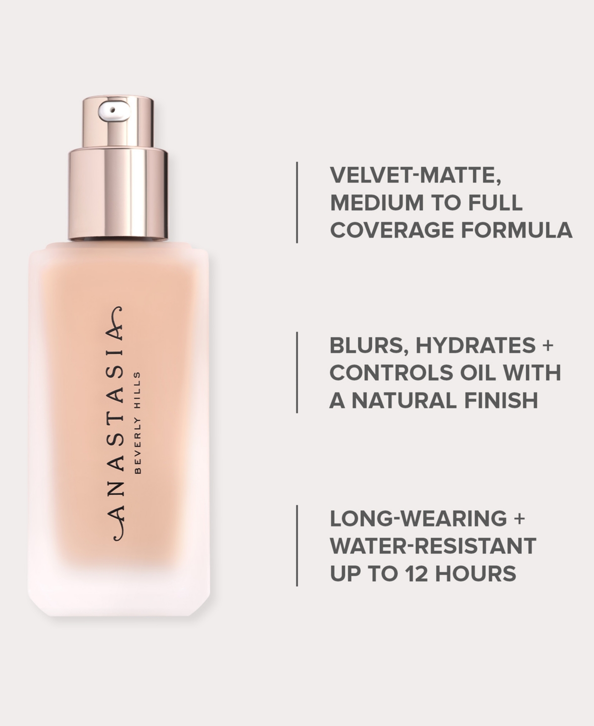 Anastasia Beverly Hills Impeccable Blurring Second-skin Matte Foundation In Shade 13 - 3cr