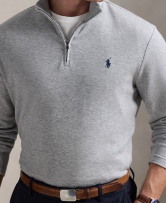 Men's Cotton-Blend Jacquard Pullover Sweatshirt