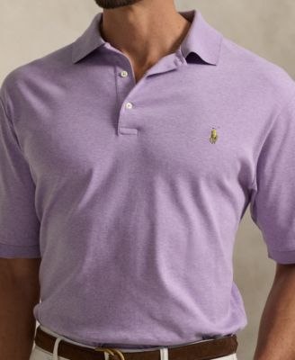 Men's Big & Tall Classic-Fit Soft Cotton Polo Shirt