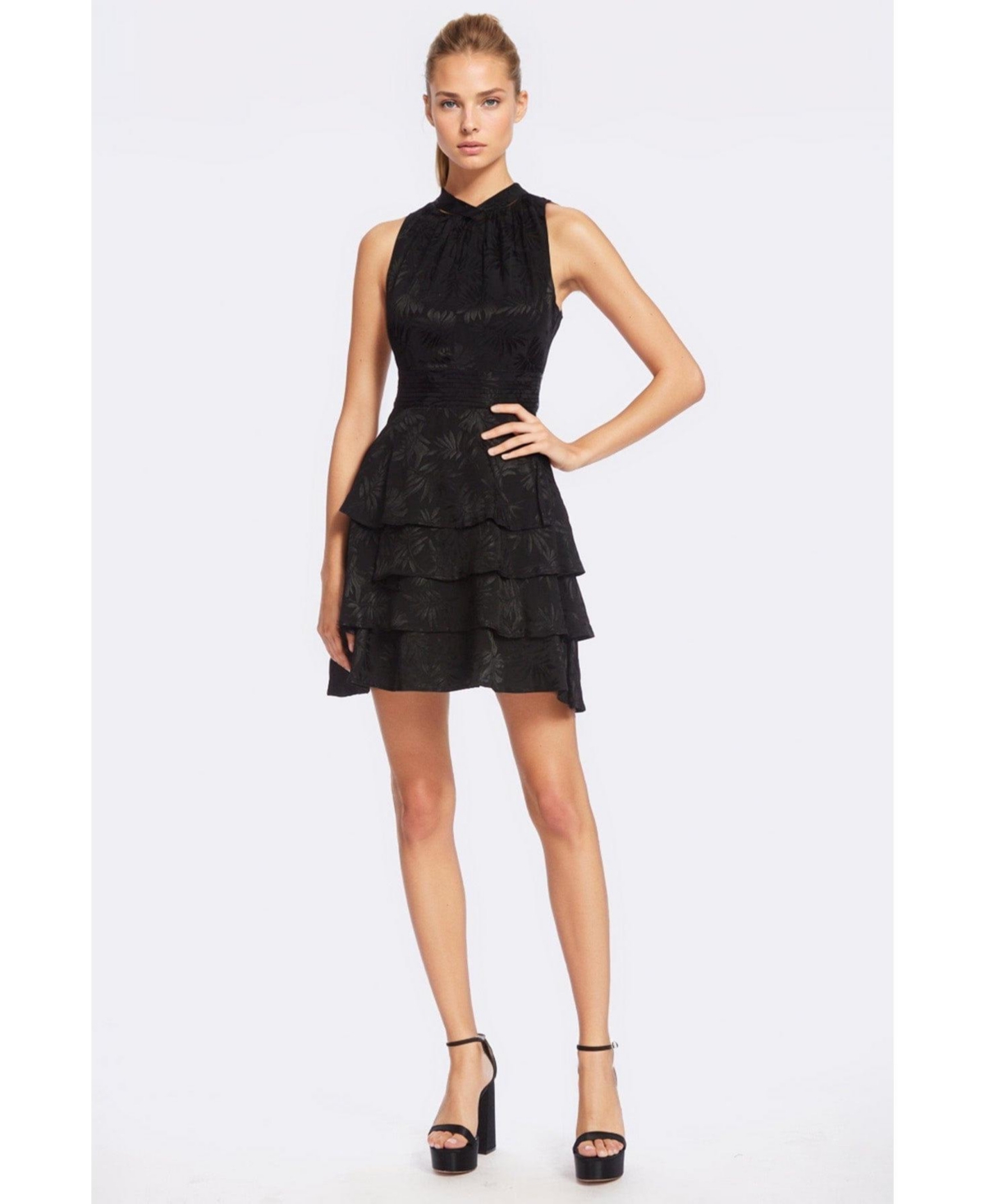 Women's The Heidi Tiered Cocktail Dress - Black