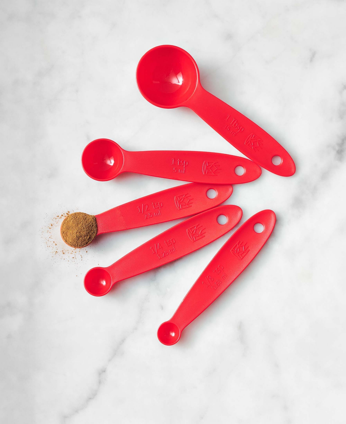King Arthur Baking Company Lightweight 10-piece Baking Tool Set In Red