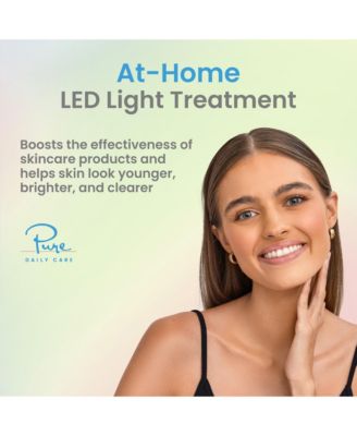 - Luma Mask LED Skin Therapy - Home Skin Rejuvenation & Anti-Aging Light Therapy - 7 Color LED - Facial Skin Care