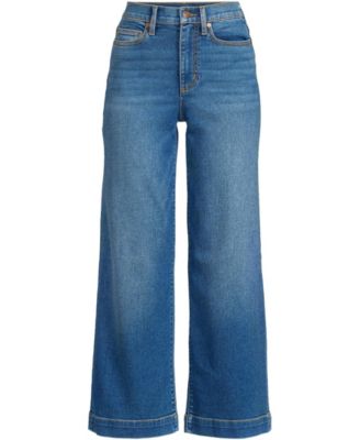 Women's Recover Denim High Rise Wide Leg Crop Jeans
