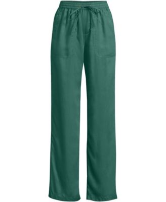 Women's TENCEL Fiber High Rise Wide Leg Pants