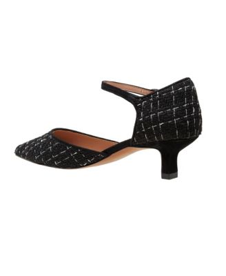 CAREY Two-Piece Kitten Heel Pumps