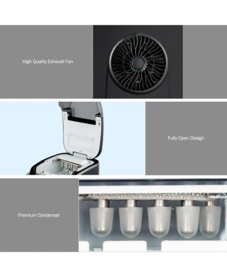 Countertop Ice Maker 26.5lbs/Day Self-Cleaning Machine