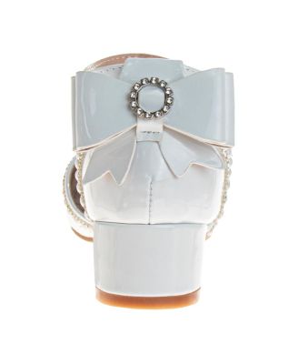 Little Girls Low Heeled Dress Shoes. (Little Kids/Big Kids)