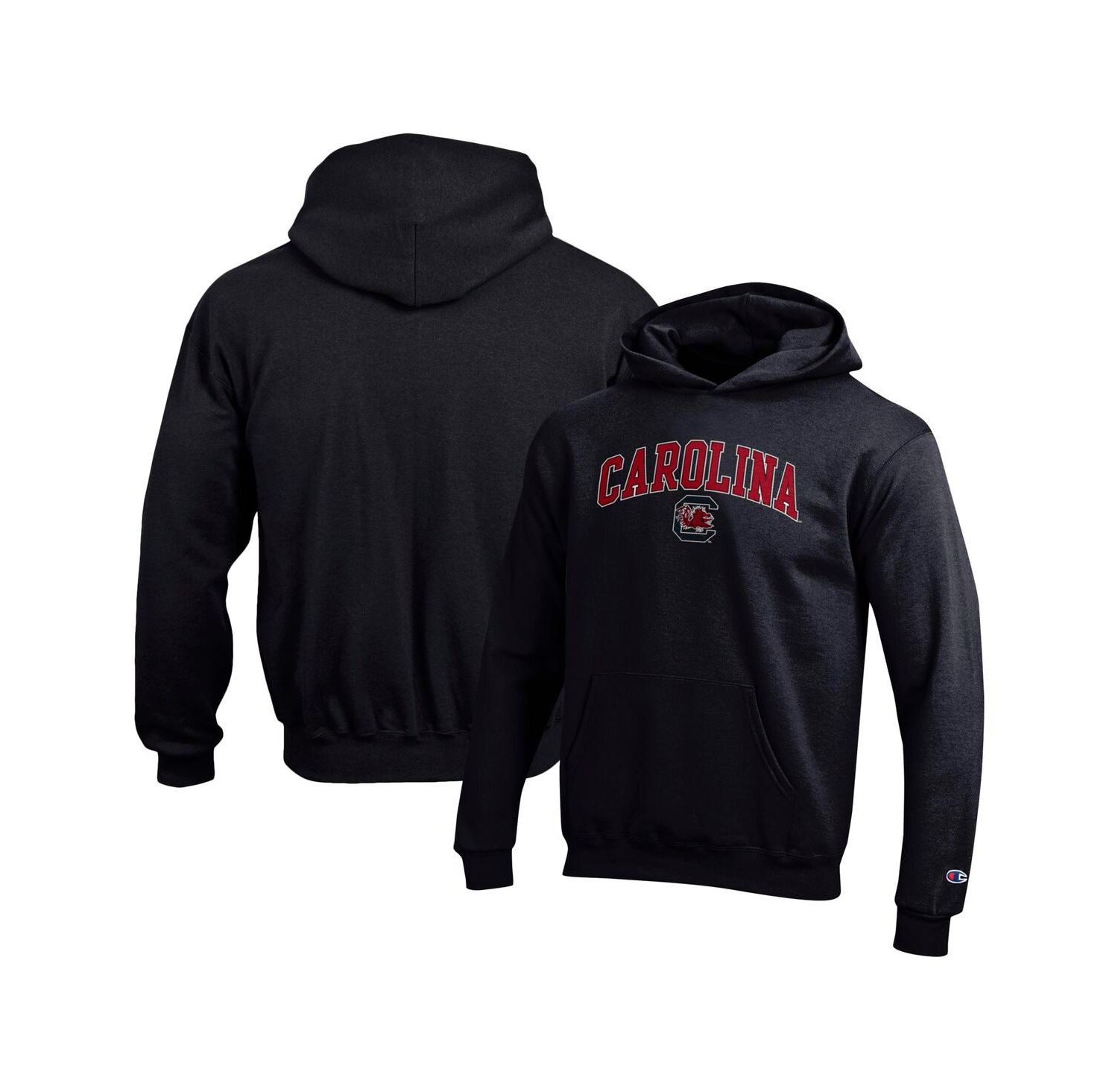 Big Boys and Girls Black South Carolina Gamecocks Campus Pullover Hoodie