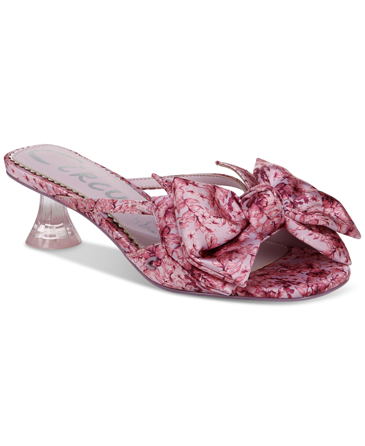 Circus Ny By Sam Edelman Natalina Kitten Heels In Berry Blush Multi