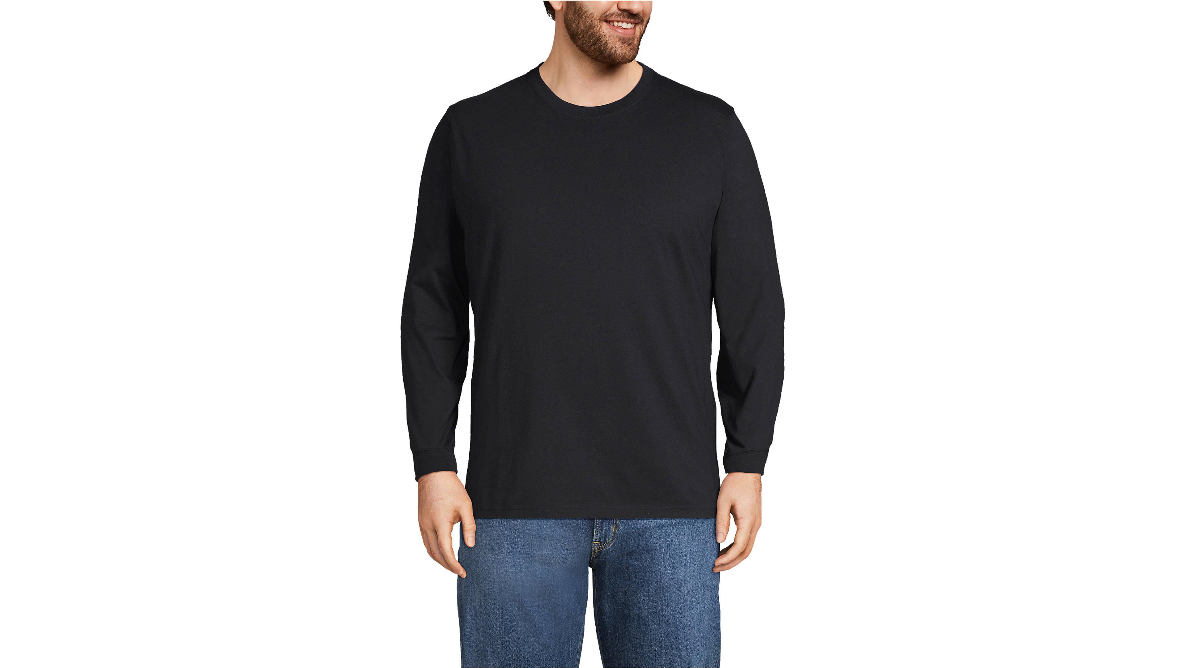 Lands' End Big & Tall Super-t Long Sleeve T-Shirt