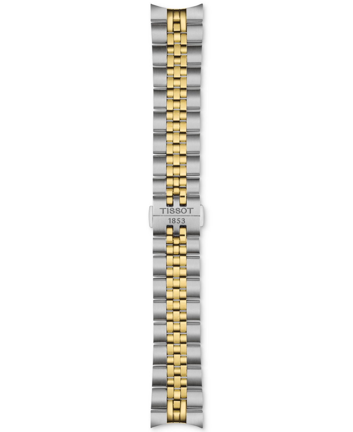 Мужские часы Tissot Automatic PR516 Powermatic 80 на двухцветном браслете, 38 мм — фото 5