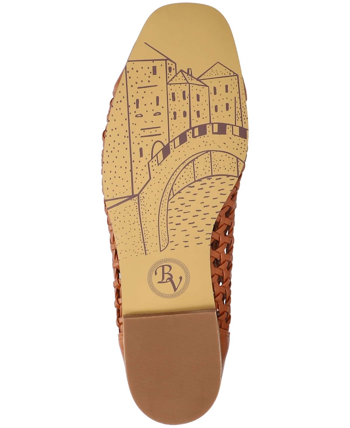 Bella Vita Women's Beloved Square Toe Flats In Tan