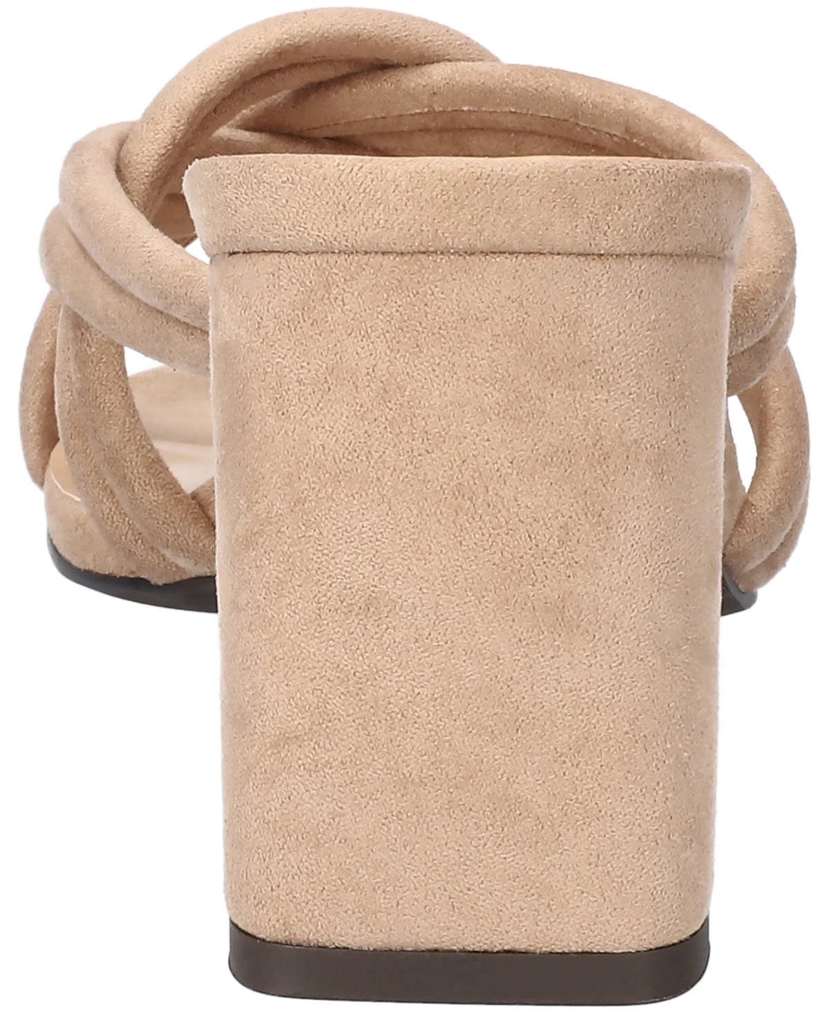 Bella Vita Carmen Slide Sandal In Almond Suede