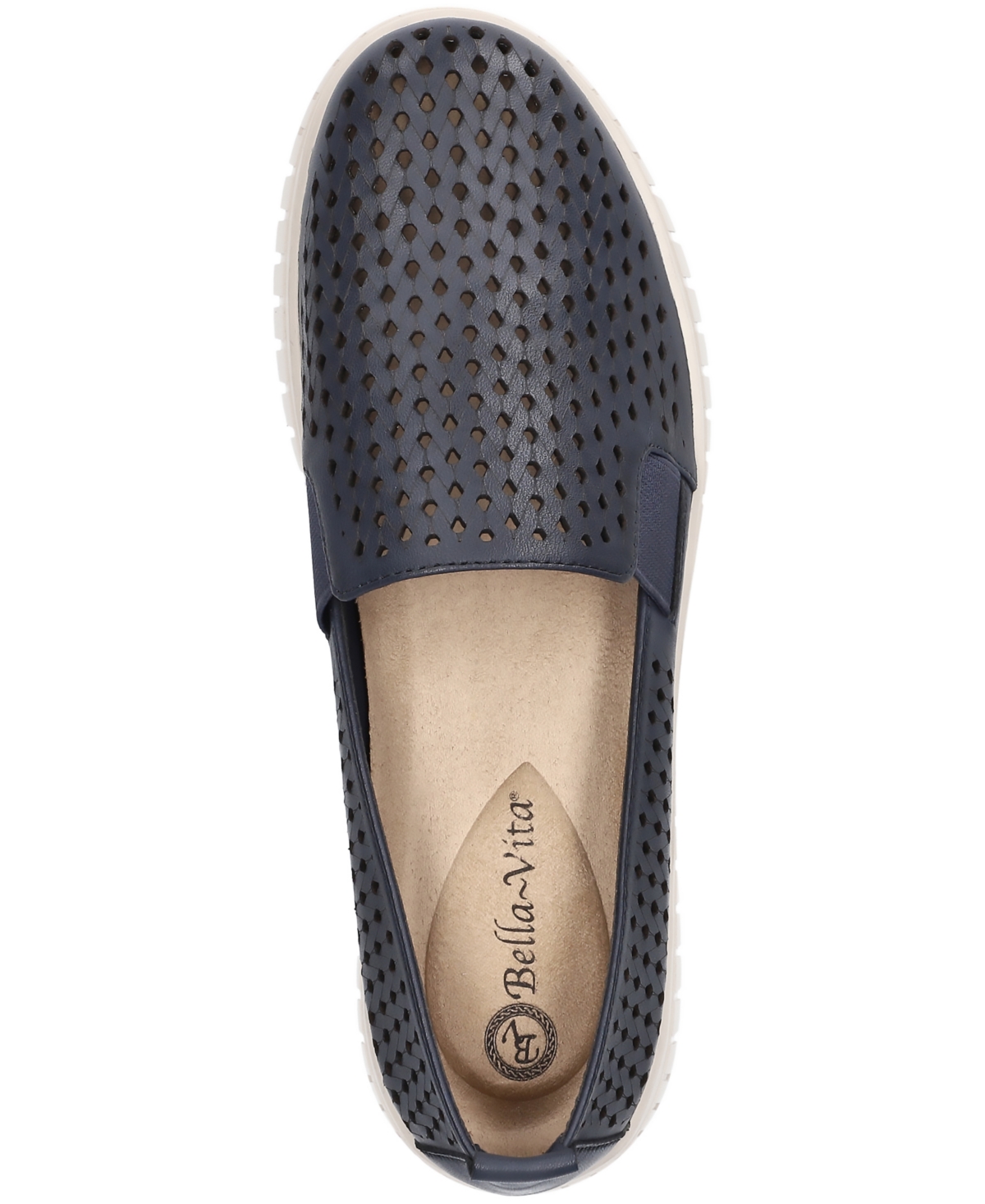 Bella Vita Helm Sneaker In Navy Leather