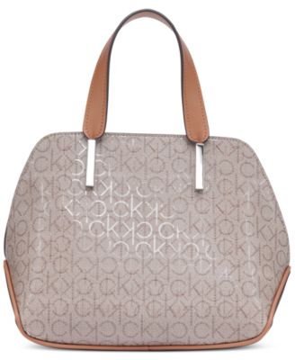 Audrey Signature Convertible Satchel