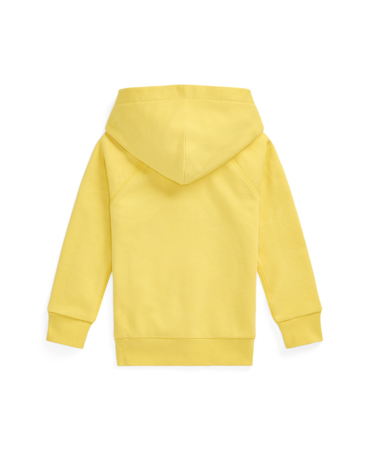 Polo Ralph Lauren Big Pony French Terry Hoodie In Yellow