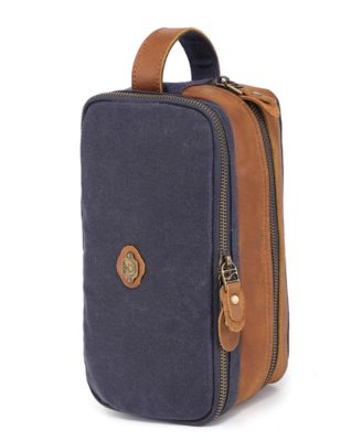 TSD BRAND Turtle Ridge Zip Top Toiletry Bag