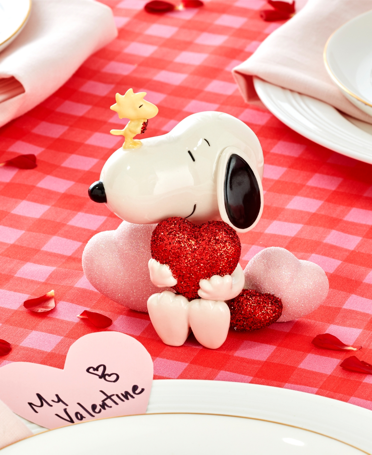 Lenox Snoopy Valentine's Day Love Porcelain Figurine