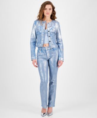 Women's Sammy Metallic Logo Jacket 