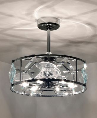 24.8" Dalya 6-Light Indoor Ceiling Fan with Light Kit and Remote