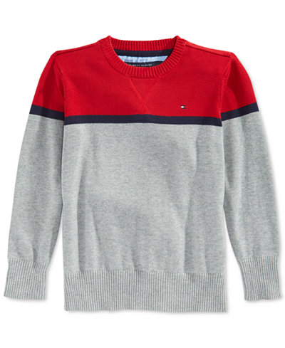 Tommy Hilfiger Boys' Colorblocked Sweater