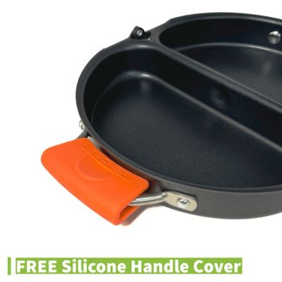 2-Sided Nonstick, PFOA-Free, Heavy-Gauge Aluminum Frittata & Omelette Pan