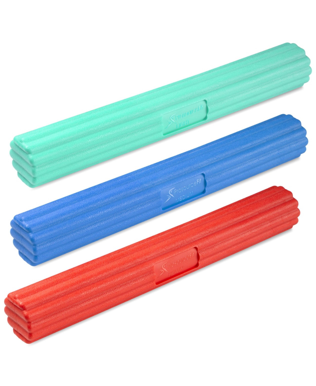Flex and Twist Therapy Bars, 10 - 20 Lbs, (Set of 3) - Assorted Pre-pack (See Table 9