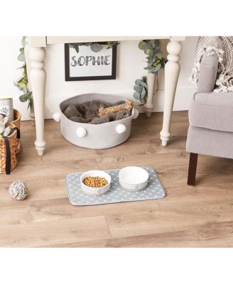 Trellis Print Pet Mat