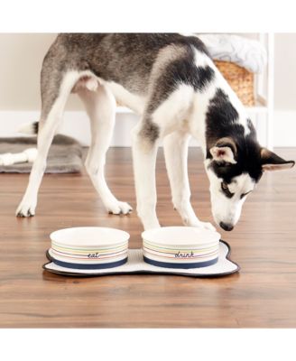 Eat/Drink Pet Bowl Set/2