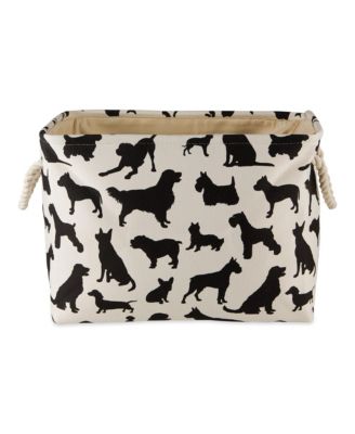 Dog Show Pet Storage Bin with Rope Handles
