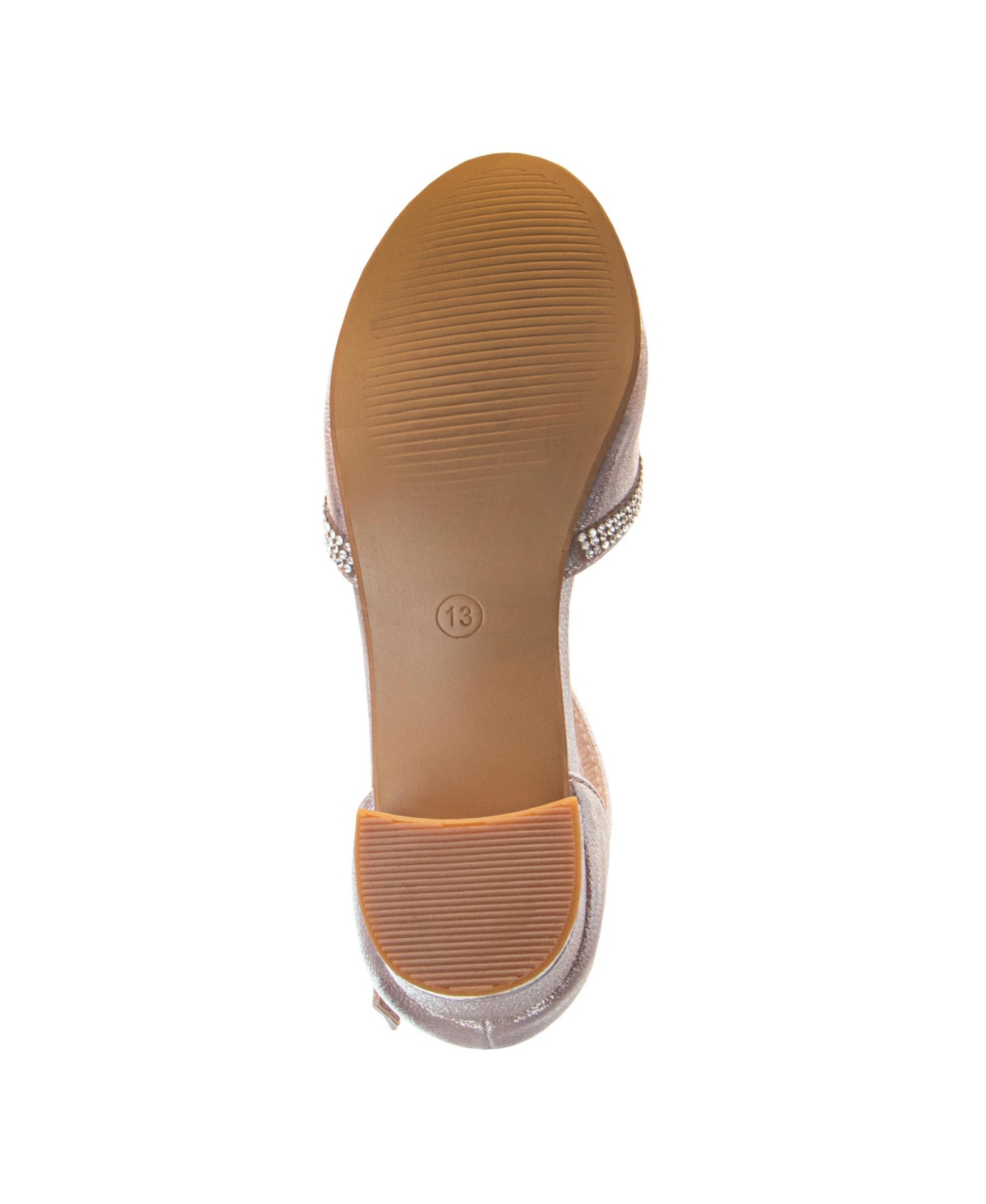Badgley Mischka Little Girls Low Heeled Dress Shoes. (Little Kids/Big Kids)