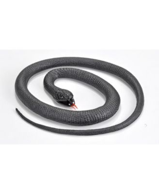 Rubber Snake Black Mamba Figurines, 46 Inches