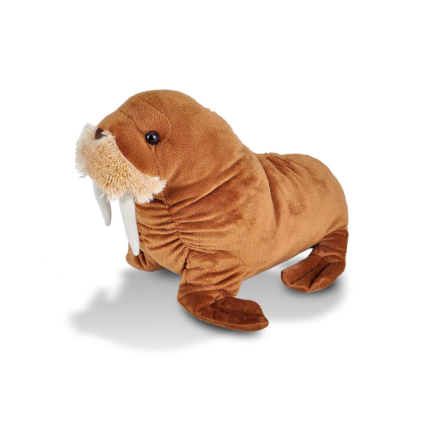 Детская мягкая игрушка Wild Republic Cuddlekins Walrus Stuffed Animal, 12 Inches — фото 3