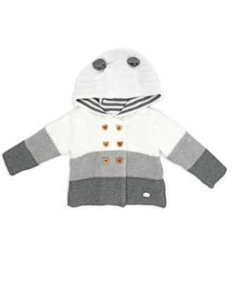 Baby Boys and Girls Variegated Jacket and Trouser Knitted, 2-Piece Set
