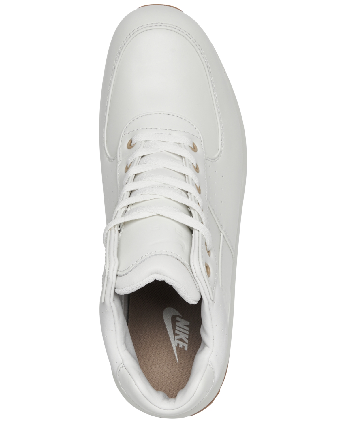 Nike Men's Air Max Goadome Winter Boots From Finish Line In White,gum