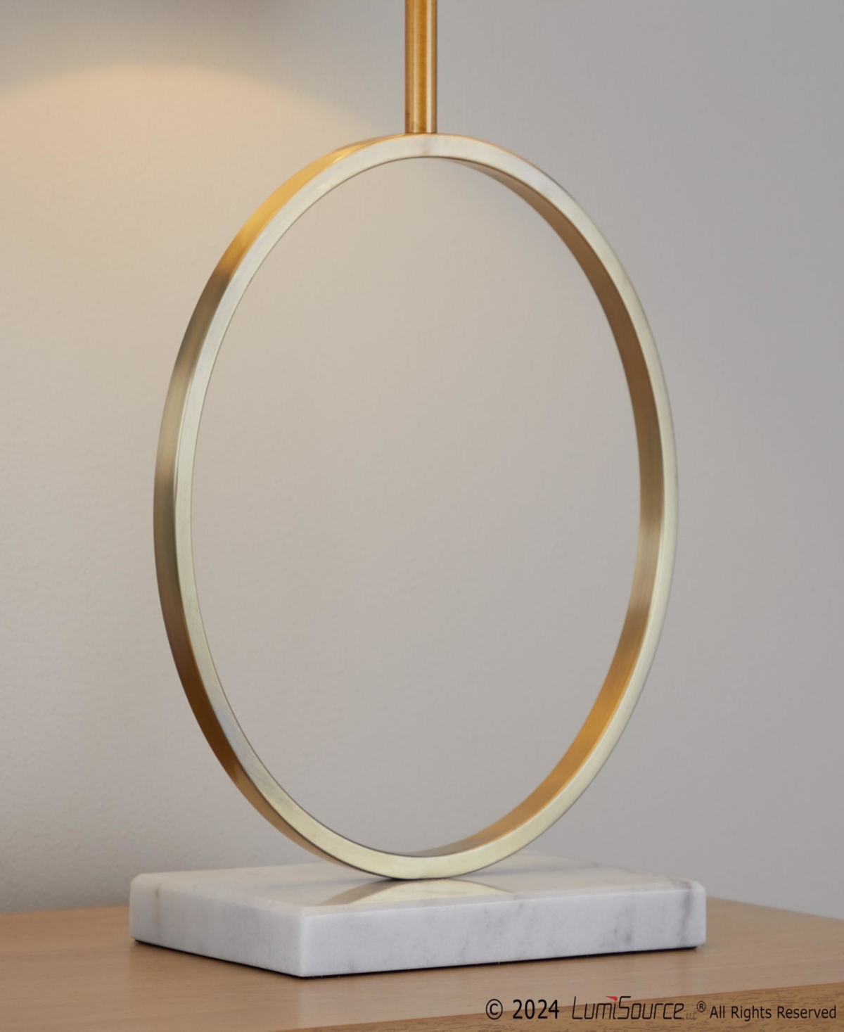 Lumisource Moon 26" Contemporary Table Lamp In Gold