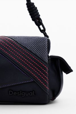 Women's Medium bag with topstitching