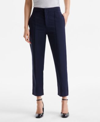 Women's High-Rise Tapered-Leg Pants