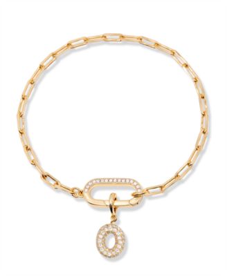 Petra Initial Charm Bracelet