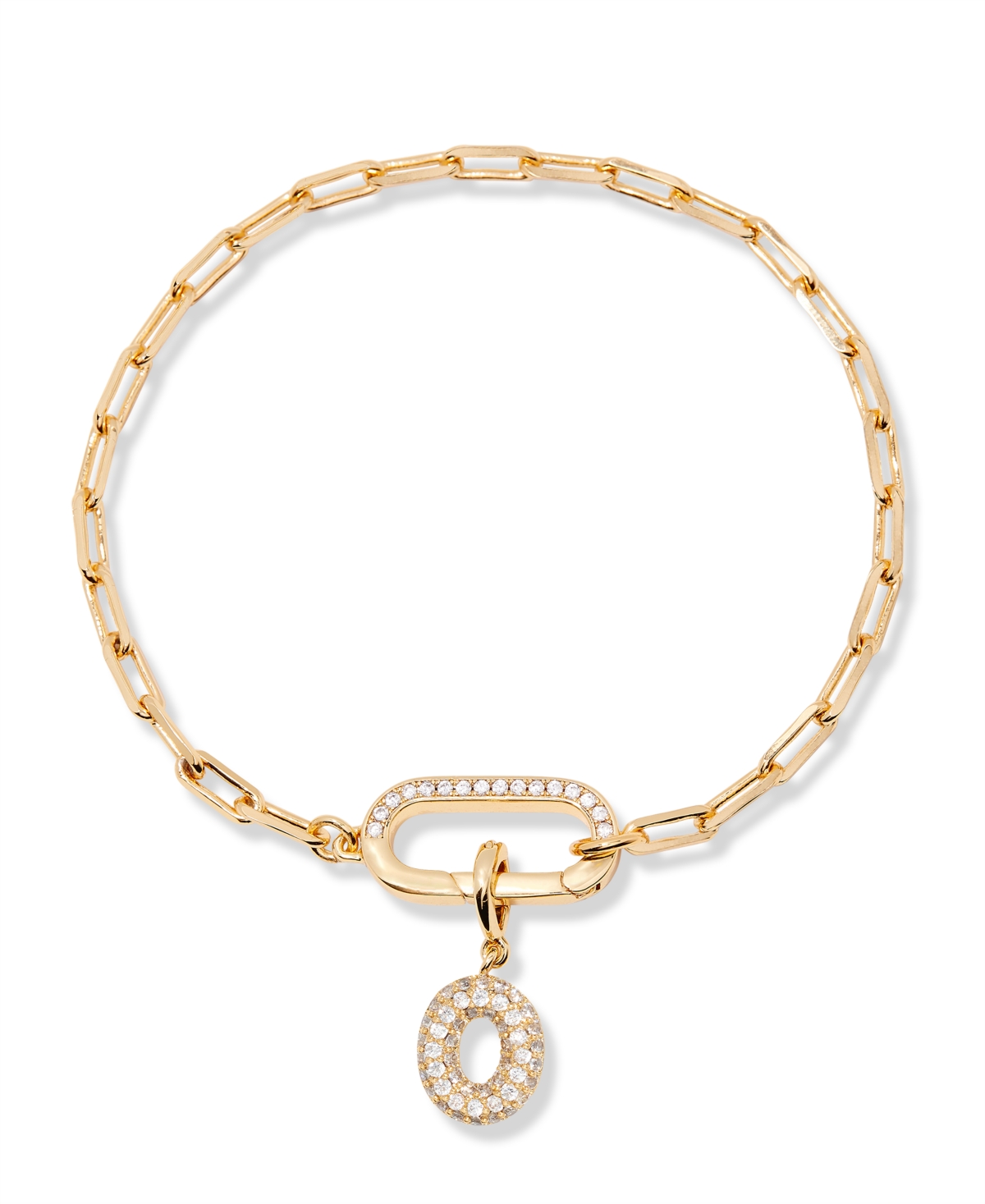 Brook & York Petra Initial Charm Bracelet In Letter O