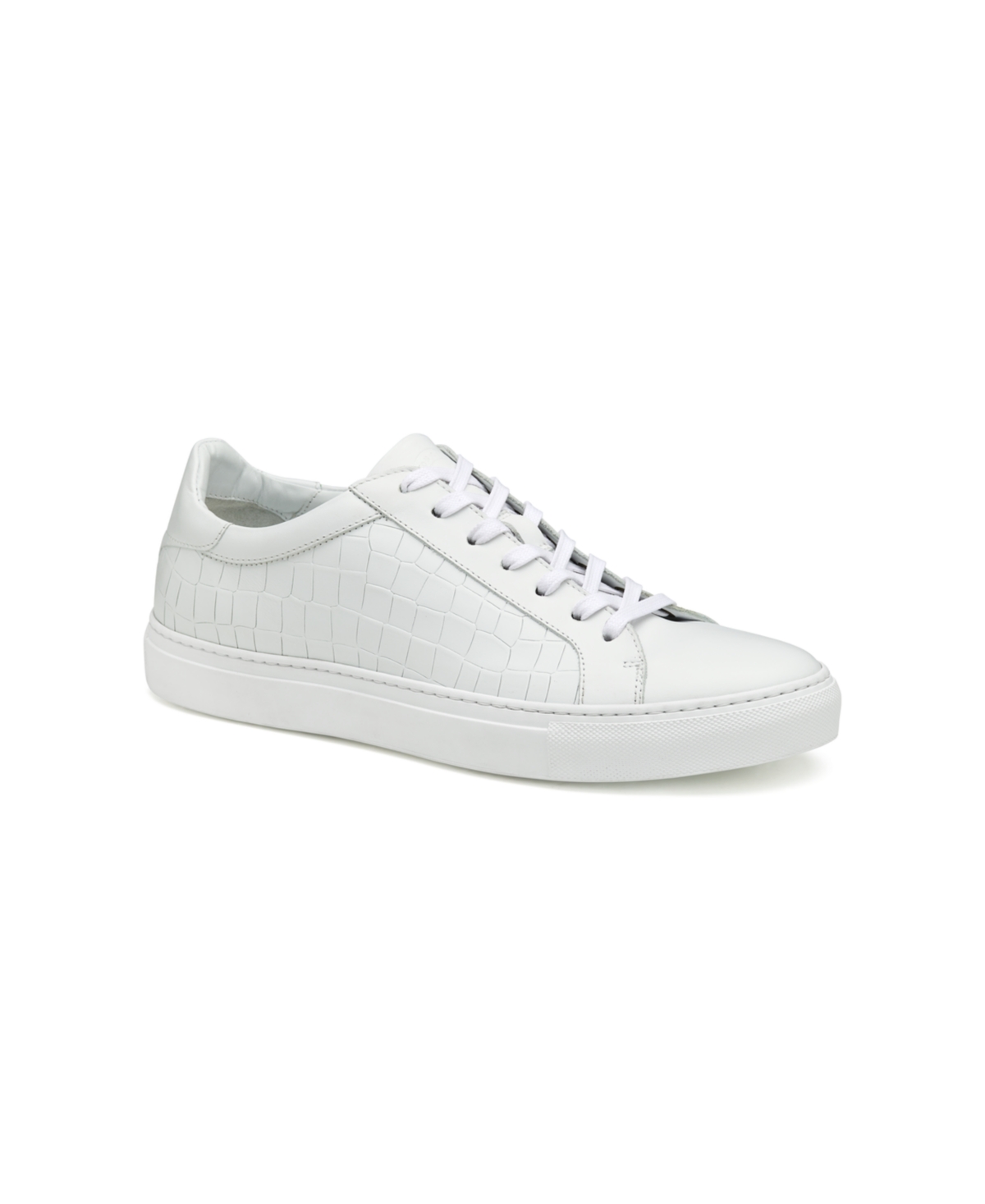 Men's Jake Lace to Toe Sneaker - Black Italian Leather
